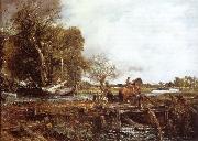 John Constable The jumping horse oil on canvas